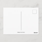 Vintage Palmbaume Postkarte (Rückseite)