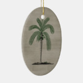 Vintage Palme Keramikornament (Rechts)