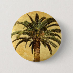 Vintage Palme - tropische kundengebundene Button