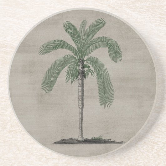 Vintage Palme Untersetzer (Vorne)