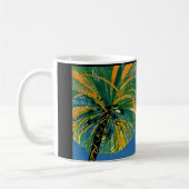 Vintage Palmen Cote D'Azur Reisecoffee Mug Kaffeetasse (Links)