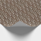 Vintage Palmen Geschenkpapier (Ecke)