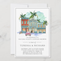 Vintage Palmen | Havanna Nights Paare Dusche