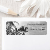 Vintage Palmen Personalisiert (Insitu)