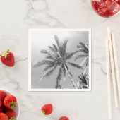 Vintage Palmen Serviette (Beispiel)