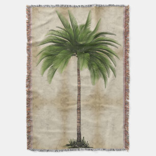 Vintage-Palmenbaum Tropisch Elegant Marmor Decke