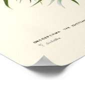 Vintage Palmenbotanische Printwerbung Poster (Ecke)