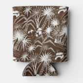 Vintage Palmensernähe kann kühlen Dosenkühler (Vorderseite)