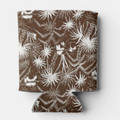 Vintage Palmensernähe kann kühlen Dosenkühler (Rückseite)