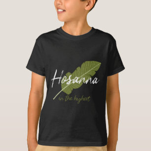 Vintage Palmsonntag Hosianna in der Höhe Christi T-Shirt