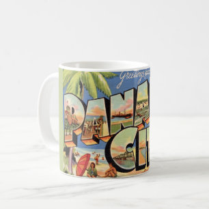 Vintage Panama City Florida Tasse