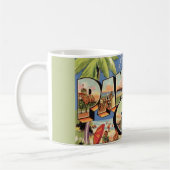 Vintage Panama City Florida Tasse (Links)