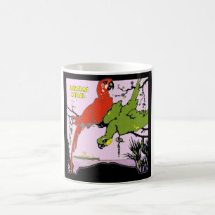 Vintage Panamakanal Kaffeetasse