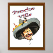 Vintage Pancho Villa Poster (Vorne)