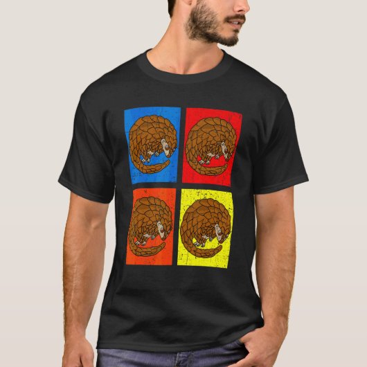 Vintage Pangolin T-Shirt (Vorderseite)