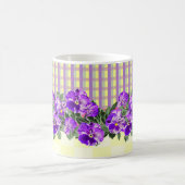 Vintage Pansy Coffee Tasse (Mittel)