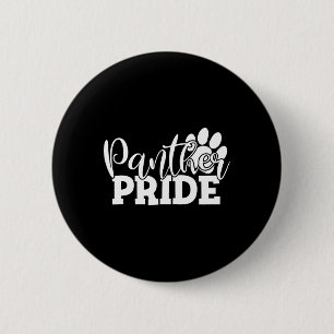 Vintage Panthers Schul-Sport-Name Geist Zurück zur Button
