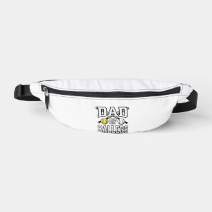 Vintage Papa der Ballspieler Baseball Softball T-S Bauchtasche