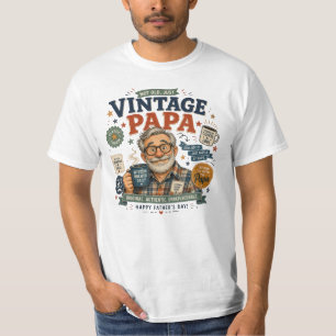 Vintage Papa - Wähle deine Größe T-Shirt