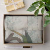 Vintage Papagei Seidenpapier (Geschenk)