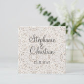 Vintage paper lace wedding (Stehend Vorderseite)