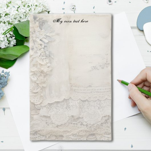 Vintage-Papier Briefpapier