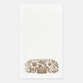 Vintage Papierhandtücher Serviette (Vorderseite)