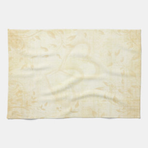 Vintage Papierhochzeit Handtuch