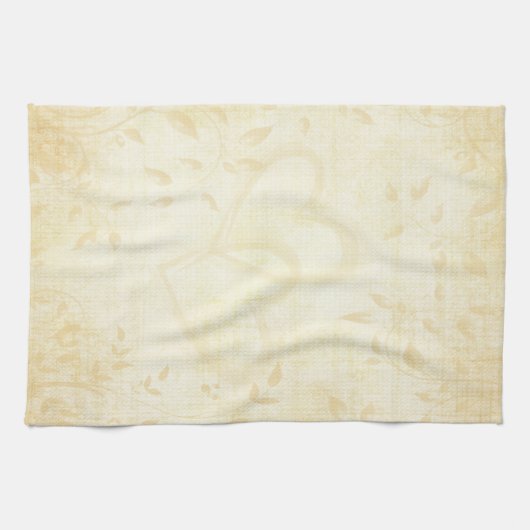 Vintage Papierhochzeit Handtuch (Horizontal)