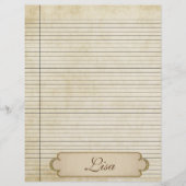 Vintage Papierlinien 2 (Vorderseite)