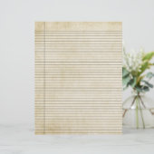 Vintage Papierlinien 3 (Stehend Vorderseite)