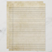 Vintage Papierlinien 3 (Vorne/Hinten)