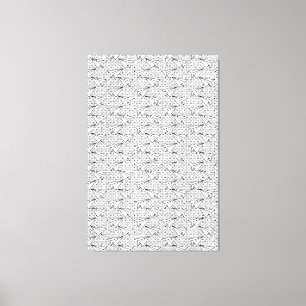 Vintage Papiermuster für Flugzeug. Leinwanddruck