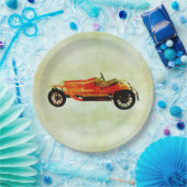 Vintage Papierplatte Pappteller (Party)