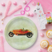 Vintage Papierplatte Pappteller (Party)