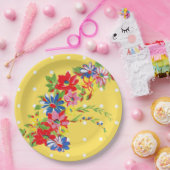 Vintage Papierplatte Pappteller (Party)