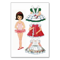 Vintage Papierpuppe