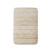 Vintage Papierstreifen Badematte (Vorderseite Vertikal)