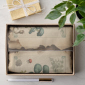 Vintage Papiertücher für Pilze Seidenpapier (Geschenk)