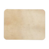 Vintage Papiervorlage für antikes Pergament Magnet (Horizontal)