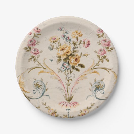 Vintage pappteller (Vorderseite)