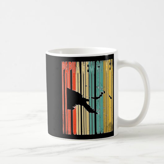 Vintage Papua New Guinea  Kaffeetasse (Rechts)
