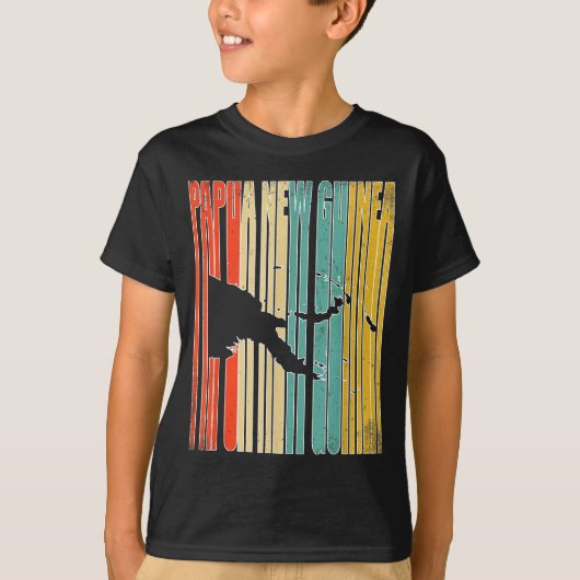 Vintage Papua New Guinea T-Shirt (Vorderseite)