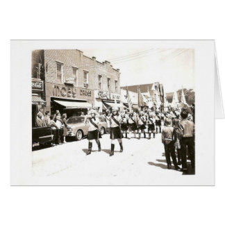 Vintage Parade auf der Hauptstraße