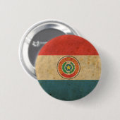 Vintage Paraguay-Flagge Button (Vorne & Hinten)