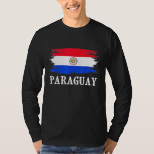 Vintage Paraguay-Flagge I Liebe Paraguay T-Shirt