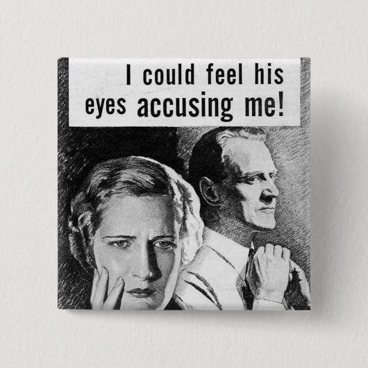 Vintage Paranoia Button (Vorderseite)