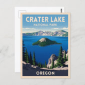 Vintage Parco Civico-Ciani Postkarte (Vorne/Hinten)