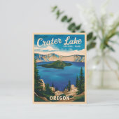 Vintage Parco Civico-Ciani Postkarte (Stehend Vorderseite)