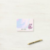 Vintage Parfüm Klebezettel Post-it Klebezettel (Auf Schreibtisch)